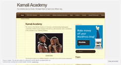 Desktop Screenshot of kamaliacademy.wordpress.com