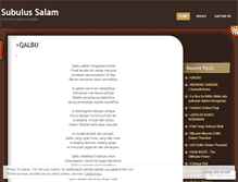 Tablet Screenshot of hamidassyifa.wordpress.com