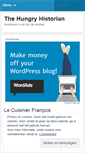 Mobile Screenshot of hungryhistorian.wordpress.com
