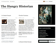 Tablet Screenshot of hungryhistorian.wordpress.com