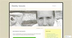 Desktop Screenshot of daddyissuesblog.wordpress.com