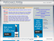 Tablet Screenshot of eitaforrozao.wordpress.com