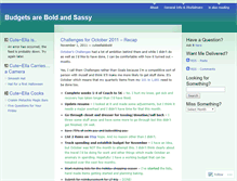 Tablet Screenshot of budgetsareboldandsassy.wordpress.com