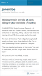 Mobile Screenshot of jonestibo.wordpress.com