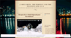 Desktop Screenshot of mashula.wordpress.com