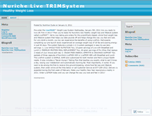 Tablet Screenshot of livetrimsystem.wordpress.com