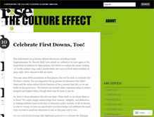 Tablet Screenshot of cultureeffect.wordpress.com