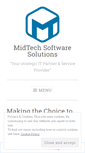 Mobile Screenshot of midtechsoft.wordpress.com