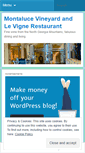 Mobile Screenshot of montalucevineyard.wordpress.com