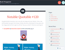 Tablet Screenshot of bookpolygamist.wordpress.com