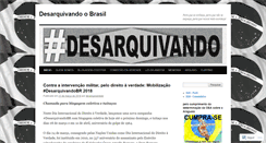 Desktop Screenshot of desarquivandobr.wordpress.com