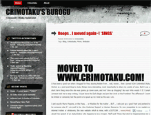 Tablet Screenshot of crimotaku.wordpress.com