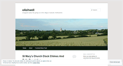 Desktop Screenshot of eashwell.wordpress.com