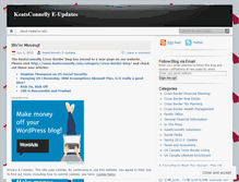 Tablet Screenshot of keatsconnelly.wordpress.com