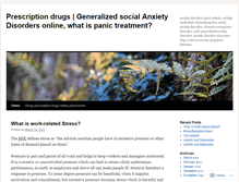 Tablet Screenshot of anxietydrugstore.wordpress.com