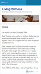 Mobile Screenshot of livingwitnessblog.wordpress.com