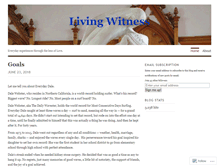 Tablet Screenshot of livingwitnessblog.wordpress.com