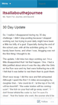 Mobile Screenshot of itsallabouthejournee.wordpress.com
