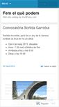 Mobile Screenshot of femelquepodem.wordpress.com