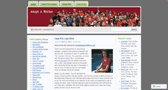 Desktop Screenshot of adoptawriter.wordpress.com