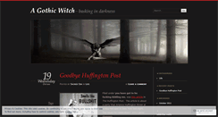 Desktop Screenshot of gothpaganwitch.wordpress.com