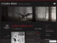 Tablet Screenshot of gothpaganwitch.wordpress.com