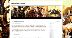 Desktop Screenshot of aikaglobal.wordpress.com