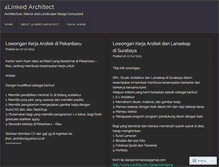 Tablet Screenshot of 4linkedarchitect.wordpress.com