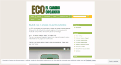 Desktop Screenshot of elcaminoorganico.wordpress.com