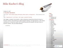 Tablet Screenshot of mkueber001.wordpress.com