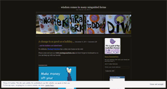 Desktop Screenshot of musingnmayhem.wordpress.com