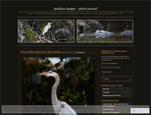 Tablet Screenshot of janthinaimages.wordpress.com