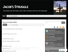 Tablet Screenshot of jacobsstruggle.wordpress.com