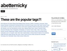 Tablet Screenshot of abetternicky.wordpress.com