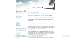 Desktop Screenshot of learning2live2010.wordpress.com