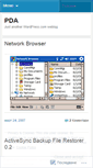 Mobile Screenshot of pdaweb.wordpress.com