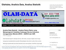 Tablet Screenshot of olahdatastatistik.wordpress.com