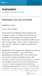 Mobile Screenshot of inahawksi.wordpress.com