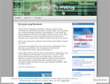 Tablet Screenshot of fahim007.wordpress.com