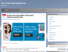 Tablet Screenshot of freeasthysweetmountainair.wordpress.com