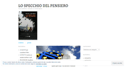 Desktop Screenshot of lospecchiodelpensiero.wordpress.com