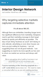 Mobile Screenshot of interiordesignnetwork.wordpress.com