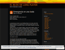 Tablet Screenshot of longplayerspecial.wordpress.com