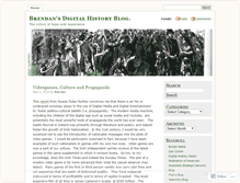 Tablet Screenshot of brendonia.wordpress.com