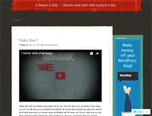 Tablet Screenshot of christiansprayer.wordpress.com