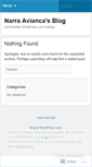 Mobile Screenshot of narrajay.wordpress.com