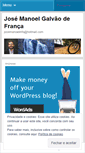 Mobile Screenshot of josemanoel.wordpress.com
