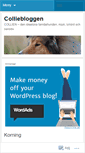 Mobile Screenshot of colliebloggen.wordpress.com