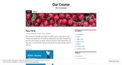Desktop Screenshot of ourcourse.wordpress.com