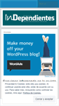 Mobile Screenshot of independientesdigital.wordpress.com